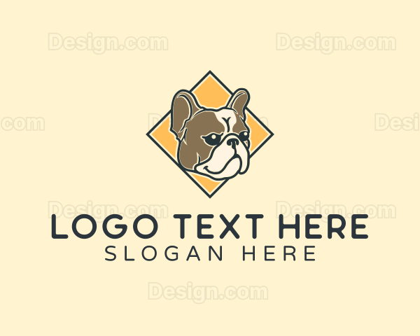 Bulldog Pet Veterinary Logo