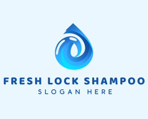 Water Droplet Liquid logo