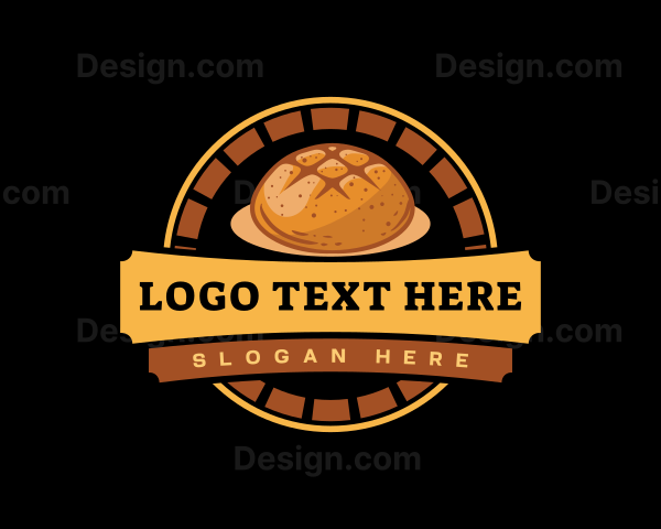 Oven Bakery Bread Logo