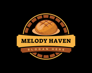 Oven Bakery Bread Logo