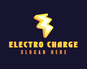 Electrical Lightning Power logo design