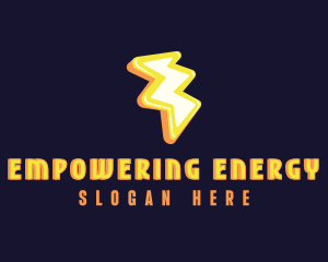 Electrical Lightning Power logo design