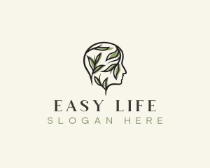 Leaf Mental Wellness logo design