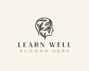 Leaf Mental Wellness logo design