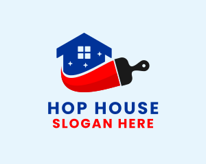 House Painting Maintenance  logo design