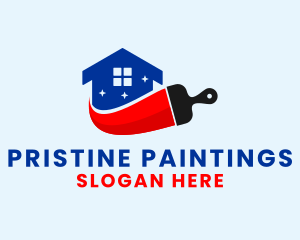 House Painting Maintenance  logo design