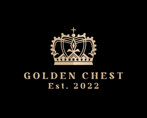 Royalty Gold Crown logo design