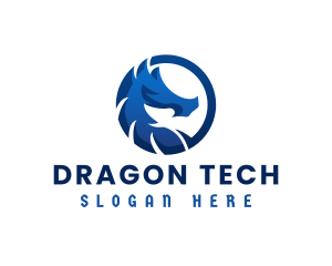 Gaming Dragon Monster logo