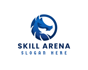 Gaming Dragon Monster logo