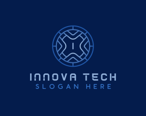 Digital Tech Software Application logo design