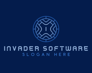 Digital Tech Software Application logo design