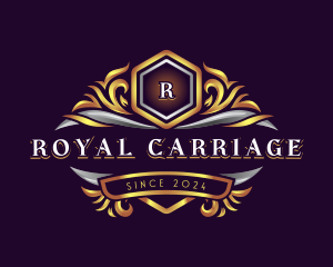 Premium Royal Crest logo design