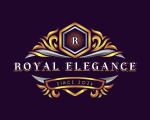 Premium Royal Crest logo design