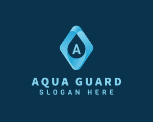 Water Drop Liquid logo design