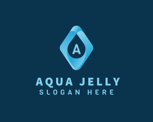 Water Drop Liquid logo design