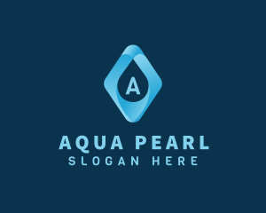 Water Drop Liquid logo design