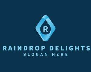 Water Drop Liquid logo