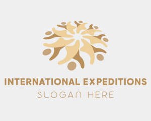 International Human Foundation logo design