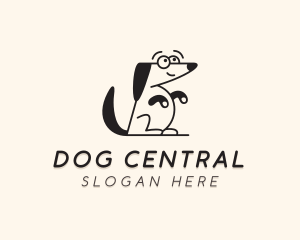 Dog Puppy Pet  logo design