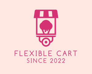 Ice Cream Cart logo design