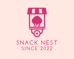 Ice Cream Cart logo design