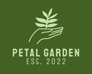 Plant Hand Farming  logo design