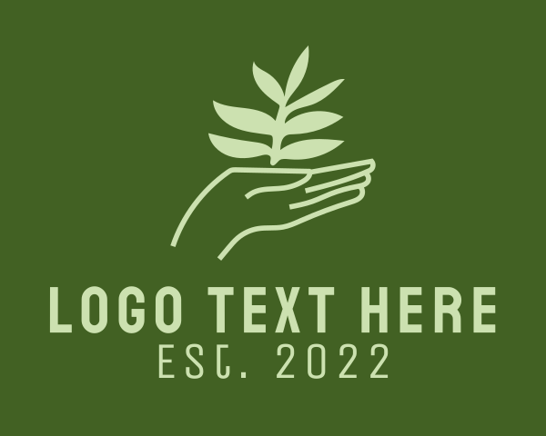 Hand Gesture logo example 2