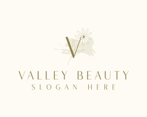 Floral Makeup Beauty logo design