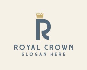 Royal Crown Letter R logo