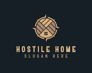 Home Flooring Parquet logo design