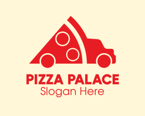 Pizza Truck Delivery logo