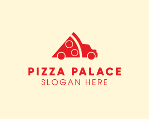 Pizza Truck Delivery logo