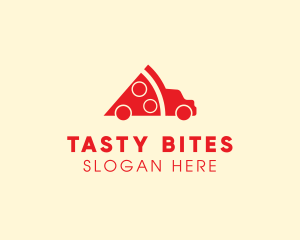 Pizza Food Truck Delivery logo