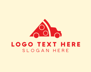 Pizza Food Truck Delivery logo