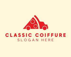 Pizza Food Truck Delivery logo design