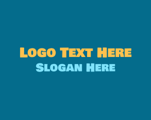 Bold - Friendly Bold Text logo design