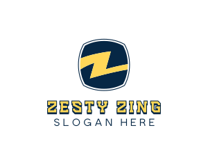 Electrical Letter Z logo design