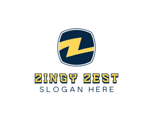 Electrical Letter Z logo design