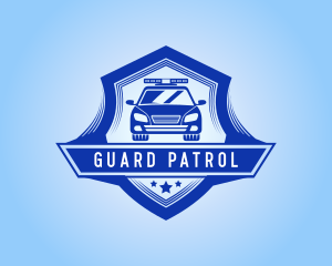 Police Car Shield logo