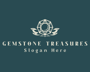 Ruby Gemstone Jewelry logo design