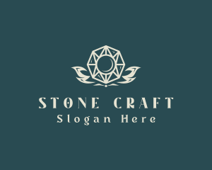 Ruby Gemstone Jewelry logo design