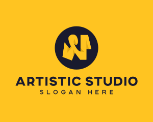 Creative Studio Letter N logo