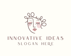 Creative Woman Makeup logo design