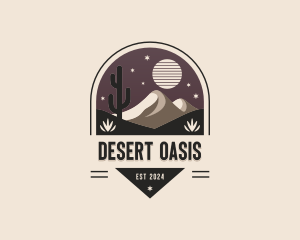 Sand Desert Travel logo design