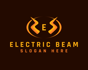 Lightning Horn Electrical logo design