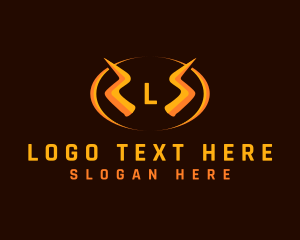 Horn - Lightning Horn Electrical logo design