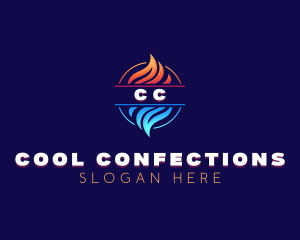Hot Cold HVAC logo