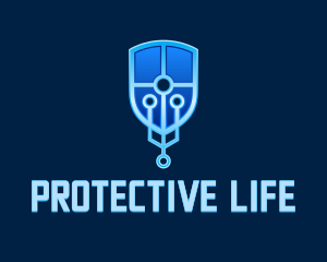 Security Hardware Protection logo design