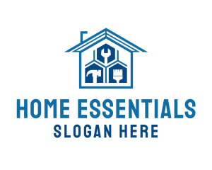 Home Repair Tools logo design