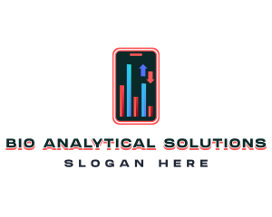 Graph Chart Analytics logo design